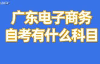 自考有电子商务专业么