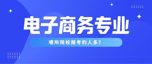 自考电子商务专升本专业